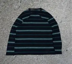 old uniqlo border ボーダー y2k シティーボーイ 長袖 XLのサムネイル