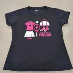 美品　prince テニス Tシャツ Mサイズ 黒のサムネイル