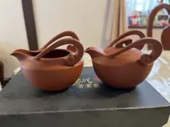 朱泥中国茶器 2個セット