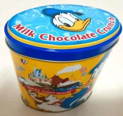 ディズニーグッズ　ドナルドダック　空き缶　チップ&デール　　ディズニーランド