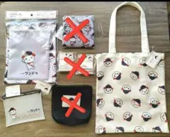 【3個】CanDoキャラ　ワンドゥグッズ　トートバッグ　ポーチ　巾着