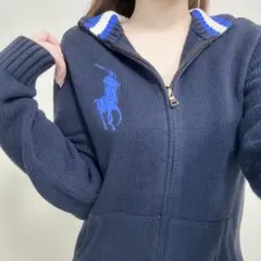 Polo by Ralph Lauren ジップアップニット ビッグポニー