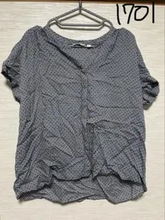 レディース　古着　トップス　ブラウス　サイズL