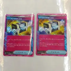 No.5130 ケモンカード　シークレットボックス　ACE 2枚
