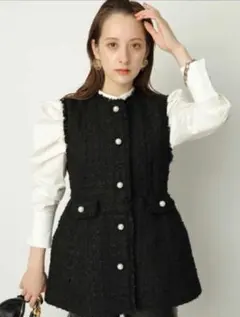 2025年最新】arpege story ツイードペプラムジレの人気アイテム - メルカリ