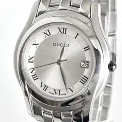 稼働 グッチ 腕時計 クオーツ QZ メンズ 5500M 新品ベルト 3針 グッチ GUCCI グッチ 5500M ボーイズ 腕時計 クオーツ QZ - 質屋通り