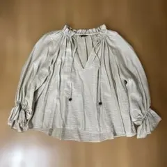 ZARA 長袖薄手チュニック　Sサイズのサムネイル
