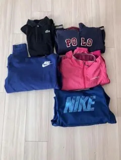 Nike & Lacoste トレーナーとポロシャツセット