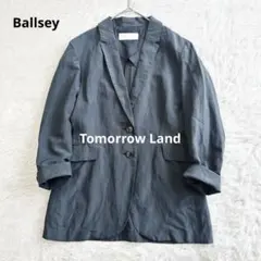 トゥモローランド Ballsey リネンシルク混 テーラードジャケット 通気性◎