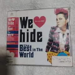 We love hide The Best in The World CD2枚組
