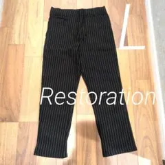 ♥Restoration♥ ストライプパンツ LL