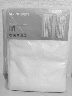 ALVINE SPETS ホワイト レースカーテン 145x250 ２枚
