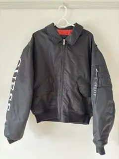 GUESS MA-1ジャケット ブラック