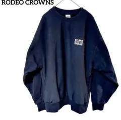 RODEO CROWNS WIDE BOWL トレーナー ブラック Ｍサイズ