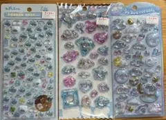 シナモンウォーターシール、うるちゅるpopシール、しずくちゃん　ボンボンドロップ