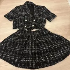 SHEIN チェック柄 セットアップ XSサイズ
