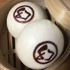 1点もの 食品サンプル 超リアル 肉まん お饅頭 2個 オブジェ 蝋 雑貨 和風