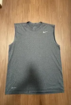 Nike DRI-FIT グレー タンクトップ S