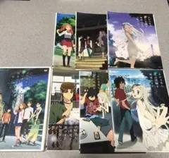 あの日見た花の名前を僕達はまだ知らない シリーズ 全巻セット＋ 劇場版 dvd