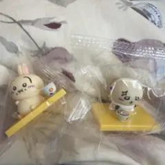 松屋×ちいかわ うさぎ ラッコ オリジナルフィギュア