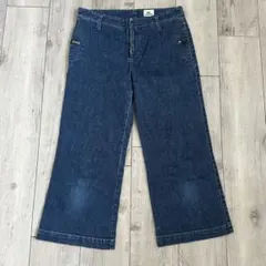 ラコステ レディース フレア ワイドデニムパンツ ジーンズ 大きめ XL 42のサムネイル