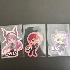 Crazy Raccoon グミステッカー