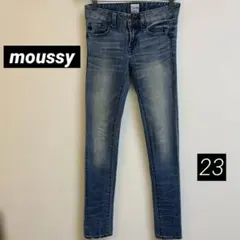 moussy スキニーパンツ　デニム