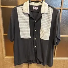 ミ*ク様 50s rayon shirt black Westward Ho!