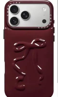 CASETiFY ピロー iPhone17ProMaxケース - ルビー レッドのサムネイル