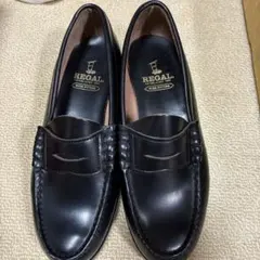 新品/未使用リーガル REGAL コインローファー 2177 黒　24 3E