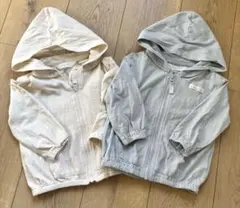 赤ちゃん本舗　薄手　パーカー　80セット