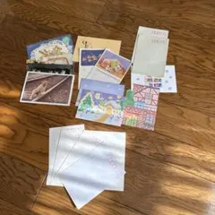 ポストカードと封筒のセットなど