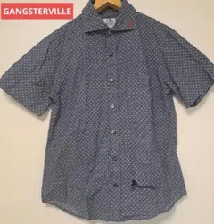 【美品】GANGSTERVILLE 水玉模様 半袖シャツのサムネイル