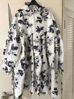 【DREAM sisterjane】花柄ボリュームワンピース Sサイズ