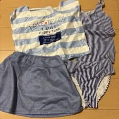 水着セット (トップス・ビキニ・スカート)