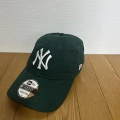 New Era 9TWENTY ダークグリーンキャップ