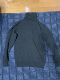 URBAN RESEARCH DOORS ダークグレー タートルネック セーター