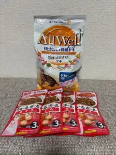 ユニ・チャーム AllWell 10歳以上いなば ちゅ〜るボール まぐろサーモンのサムネイル