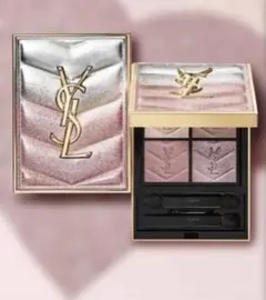 【ほぼ未使用】ysl クチュールミニクラッチ　126 スパークリングラスト