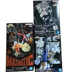僕のヒーローアカデミア フィギュア 3個セット トガヒミコ 爆豪勝己 ミルコ