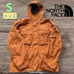 【美品】ノースフェイス マウンテンパーカー ハイベント メンズS オレンジ