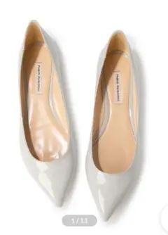 FABIO RUSCONI エナメルパンプス 38