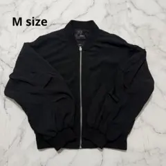 黒 MA-1スタイルジャケット