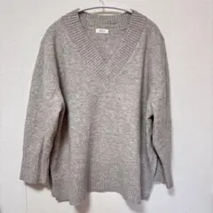 LOWRYS FARM/Ｖネックニットプルオーバー