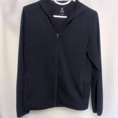 UNIQLO AIRism パーカー 160 ネイビー