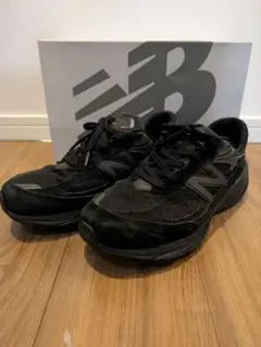 New Balance 990 V6 Triple Black 26cm 2E
