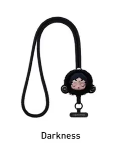スカルパンダ　スマホストラップ　darkness