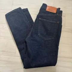 【美品】MOUSSY MVS SKINNY 神デニム 24 濃紺 マウジー