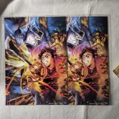 鬼滅の刃 映画 特典 童磨 胡蝶しのぶ ビジュアルボード