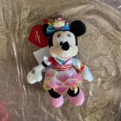 トータリーミニーマウス　ディズニー　ぬいぐるみバッジ　彩涼華舞